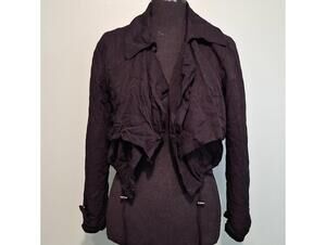 BB Dakota drape cropped jacket